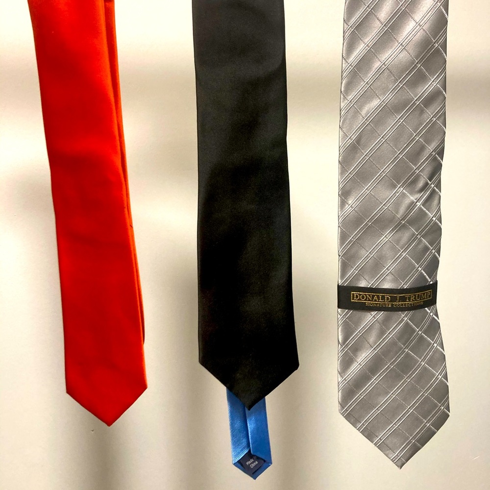 Set of Three Designer Ties